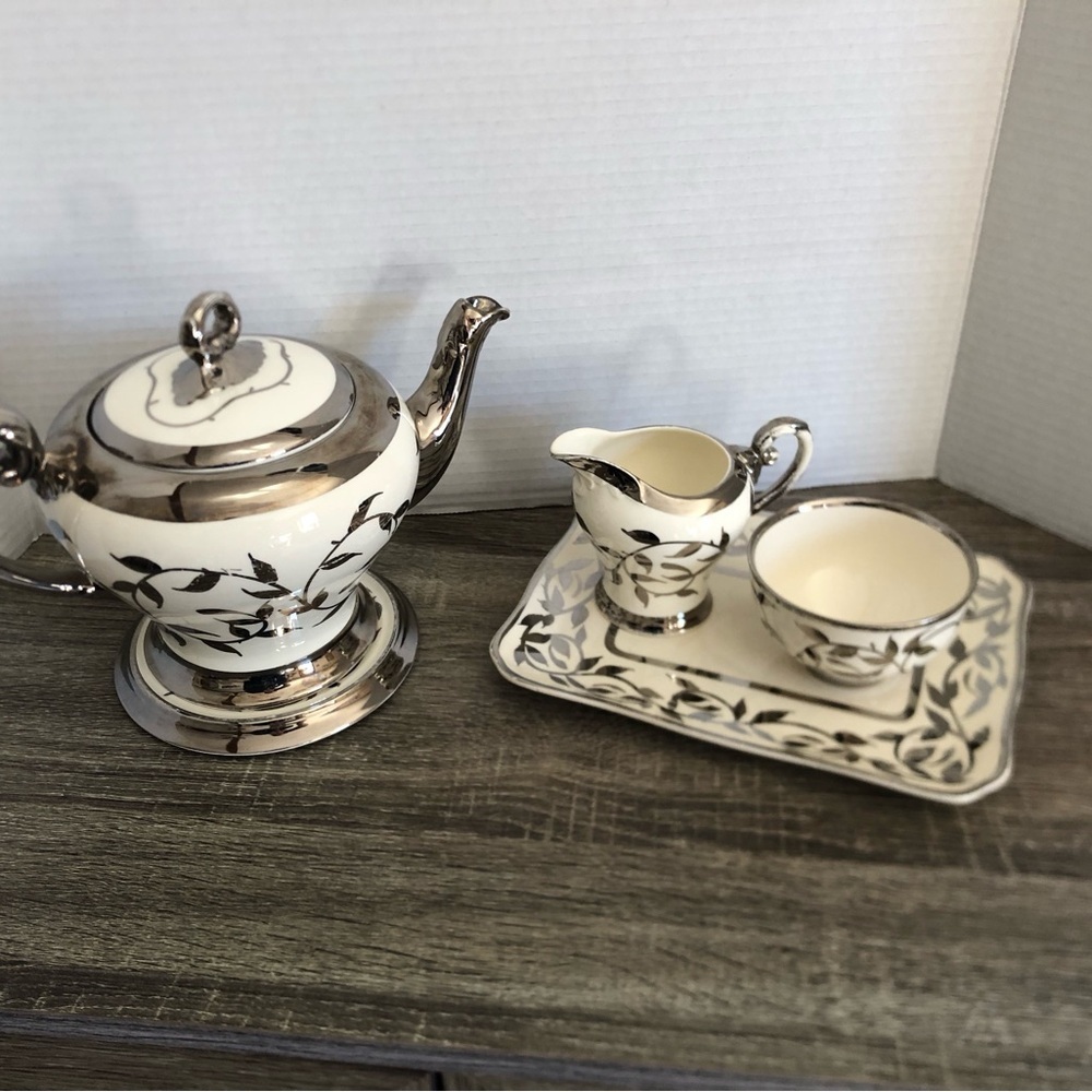 Vtg Myott Son and Co Tea Set - Picture 2 of 16